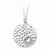 Sterling Silver & CZ Polished I Wish You Enough Necklace