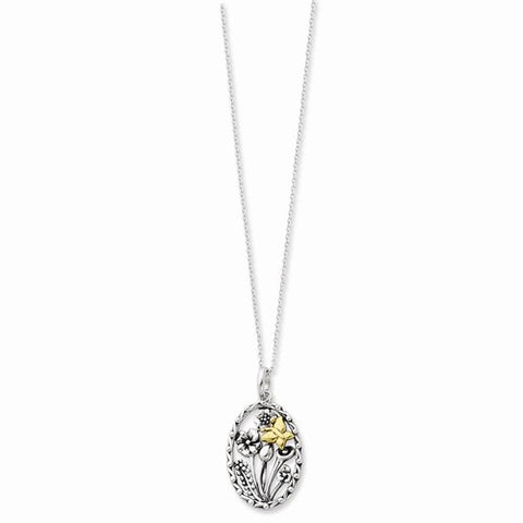 Sterling Silver & Gold-Plated Spring A Season Of Promise Necklace