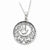 Sterling Silver Antiqued Children Necklace