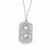 Sterling Silver CZ Thankful For You Necklace