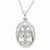 Sterling Silver CZ A Second Start Necklace