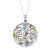 Sterling Silver CZ Kaleidoscope Of Wishes Necklace