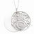 Sterling Silver CZ & Simulated Cat'S Eye Livespired Necklace