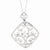 Sterling Silver CZ Joy Overflowing Necklace