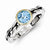 Sterling Silver w/14k Yellow Gold 1.35Sky Blue Topaz Ring