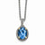 14K Yellow Gold Swiss Blue Topaz Necklace