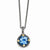 14K Yellow Gold Swiss Blue Topaz Necklace