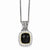 14K Yellow Gold Black Onyx & Diamond Necklace