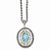 14K Yellow Gold Swiss Blue Topaz & Diamond Necklace