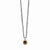 14K Yellow Gold Garnet Necklace