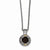 14K Yellow Gold Smokey Quartz Necklace