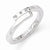 Sterling Silver White Ice Diamond Ring