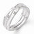 Sterling Silver White Ice Diamond Ring