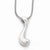 Sterling Silver Diamond Necklace