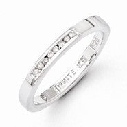 Sterling Silver White Ice Diamond Ring