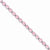 Sterling Silver Pink Cz Bracelet