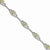 Sterling Silver Yellow and Clear Cz Bracelet