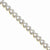 Sterling Silver Vermeil Diamond Accent Heart Bracelet