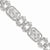 Sterling Silver Cz Bracelet