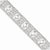 Sterling Silver Vintage Style Cz Bracelet