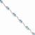 Sterling Silver Blue Topaz Bracelet