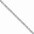 Sterling Silver Blue Topaz & Diamond Bracelet