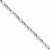 Sterling Silver Blue Topaz Figure Bracelet