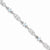 Sterling Silver Diamond Aquamarine Bracelet