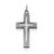 Sterling Silver Laser Designed Cross Charm hide-image