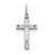 Sterling Silver Laser Designed Cross Charm hide-image