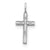 Sterling Silver Laser Designed Cross Charm hide-image