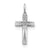 Sterling Silver Laser Designed Cross Charm hide-image