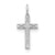 Sterling Silver Laser Designed Cross Charm hide-image