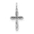 Sterling Silver Laser Designed Cross Charm hide-image