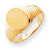 14k Yellow Gold Men's signet Ring