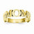 14k Yellow Gold Polished Mom Ring