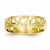 14k Yellow Gold Heart Ring