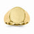 14k Yellow Gold Signet Ring