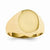 14k Yellow Gold Men's Signet Ring