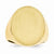 14k Yellow Gold Men's Signet Ring