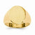 14k Yellow Gold Men's Signet Ring