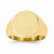 14k Yellow Gold Men's Signet Ring