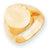 14k Yellow Gold Men's Signet Ring