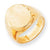 14k Yellow Gold Men's Signet Ring