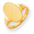 14k Yellow Gold Signet Ring