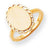 14k Yellow Gold Signet Ring