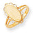 14k Yellow Gold Signet Ring