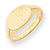 14k Yellow Gold Signet Ring