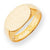 14k Yellow Gold Signet Ring