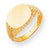 14k Yellow Gold Signet Ring